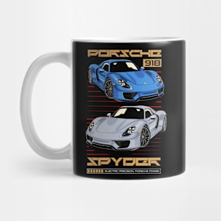 Classic Porsche Spyder 918 Mug